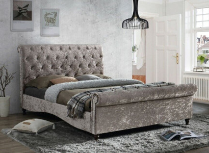 Luxury Chesterfield Buttons Beds Bedroom Design Furniture Bed Double Hotel new