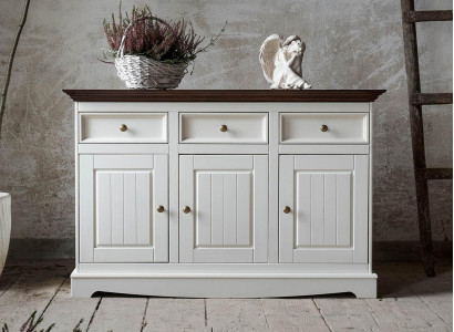 Sideboard Chests of drawers Shelf Wood Wardrobe Sideboard Country house chest of drawers Sideboard