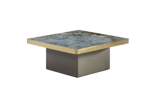 Elegant Design Coffee table Marble Living room Tables luxury Furniture Table stainless steel new