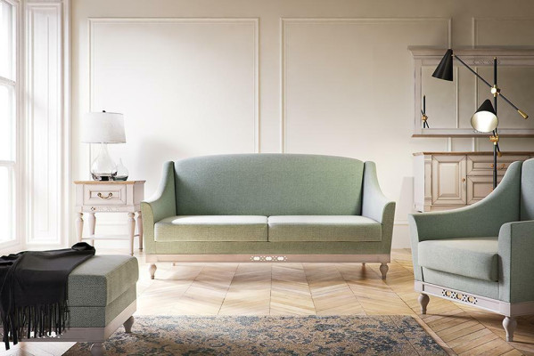 Sofa 3 Seater Designer Sofa Couch Upholstery Sofas Couches Fabric Textile Three Seater