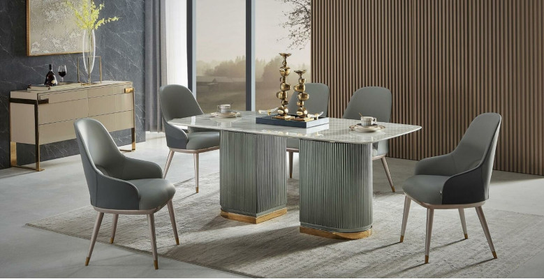 Armchair Chair Design Wood Textile Upholstery Gastro Dining room Leather Chairs Armchair