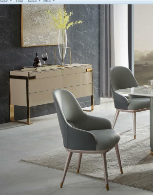 Armchair Chair Design Wood Textile Upholstery Gastro Dining room Leather Chairs Armchair