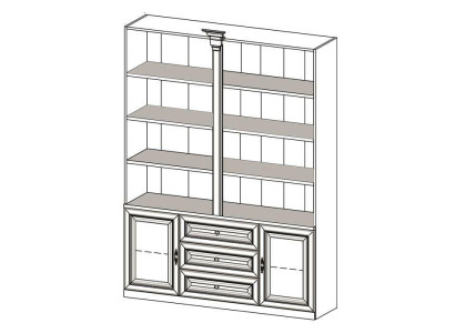 Classic Cabinets Wardrobe Wall Unit Display Case Display Cabinet Wood