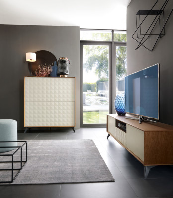 Set Modern Wall unit Chest of drawers TV cabinet Living room style wall units