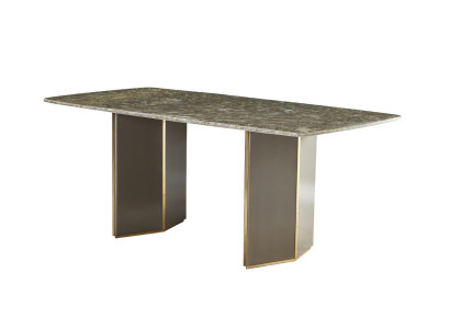 Dining table Marble Dining Tables Table Design Wood stainless steel Luxury Dining room