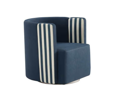 Armchair Blue e Textile Living room Modern Design Lounge Club Luxury Furniture Fabric new