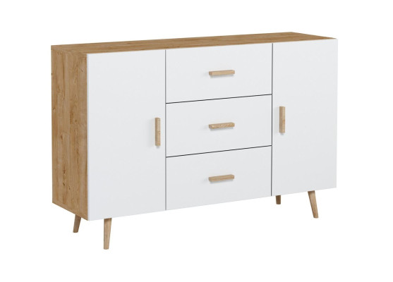 Chest of drawers Shelf 140cm Cabinets Shelves Storage High Gloss new Chest of drawers Sideboard