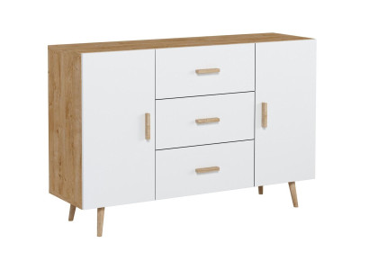 Chest of drawers Shelf 140cm Cabinets Shelves Storage High Gloss new Chest of drawers Sideboard