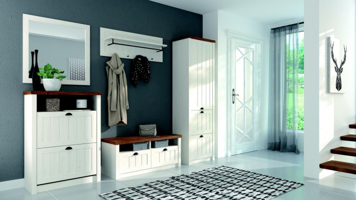 Wardrobe Wardrobe wall unit Bedroom youth room new country house