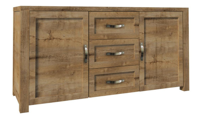 Living room furniture Set Designer Living room Bookcase Chest of drawers Display case 3pcs. new