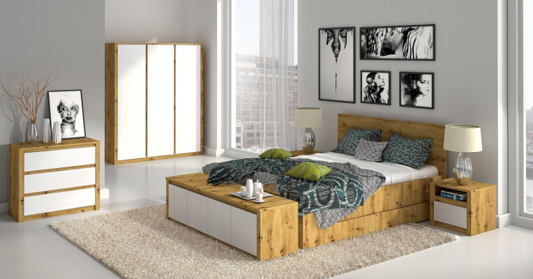 Classic s Bed Beds Double bed Wooden bed Country house Bedroom Hotel