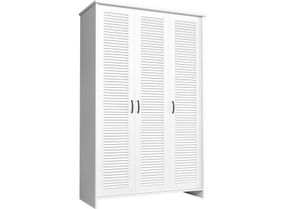 Wardrobe Art Deco Style Cabinets White Country House Furniture Bedroom Wardrobe