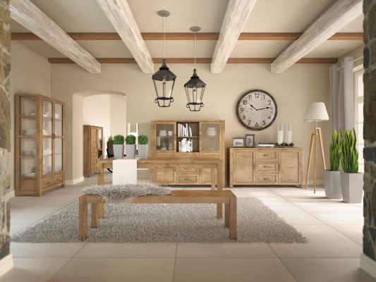 Wardrobe Dining room cupboard Glass Wardrobe Furniture Shelf Display case Showcases Wood Country house