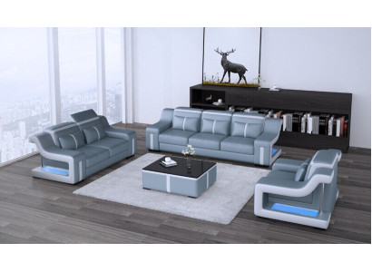 Sofa set Couch Upholstery Sofa Set 3+2 Leather Couches Sofas Complete