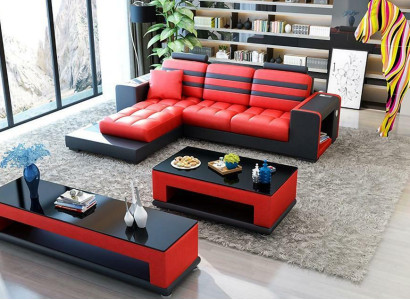 Corner sofa Upholstery Suite Living landscape L-shape Designer Sofa Couch Corner sofa Luxury