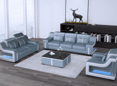 Sofa set 3+1 Upholstery Designer Sofas Suite Couch Sofa Sets