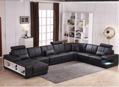 XXL BIG Living landscape U-shape Corner sofa Sofa Couch Upholstery Decoration Suite