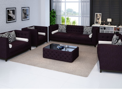 Sofa set leather sofa sofa couches seater set sofa upholstery couch 4-piece armchair