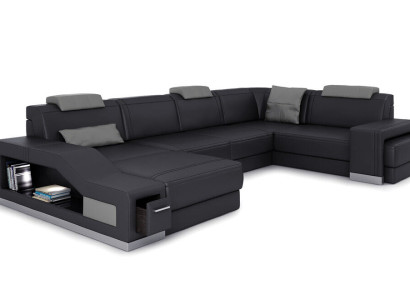 Living landscape Corner sofa U-shape Corner sofa LED Illuminated Sofa Couch