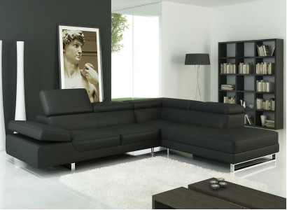 Corner sofa Leather sofa Living landscape L-shape Sofa Couch Decoration Upholstery Seat Corner