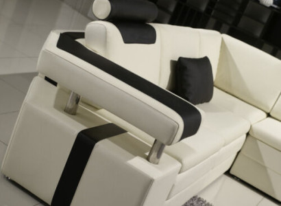 Designer Living room Corner sofa Couch Upholstery Seat Corner Garnitzur