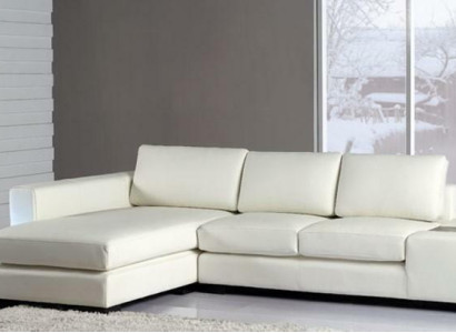 L-shape Sofa Couch Upholstery Suite Design Living landscape Corner sofa Leather