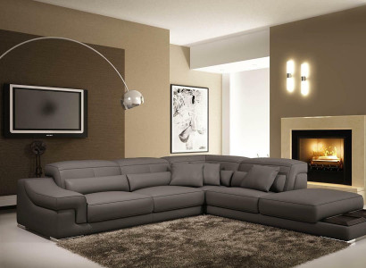 Corner sofa L-shape Design Sofa Corner sofa Couch Leather Upholstery Textile Sofas