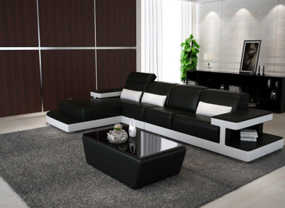 Leather Modern Couch Living landscape decoration leather sofa sofa set sofa L-shape