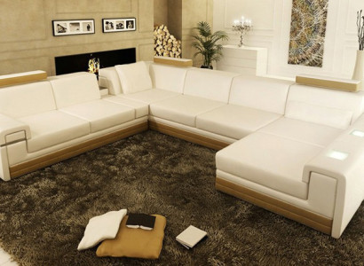 Leather sofa couch sofa set corner sofa corner suite design modern sofa