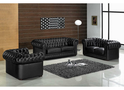 Sofa set Chesterfield Furniture Sofa Seater Set Sofa Upholstery Couch Leather