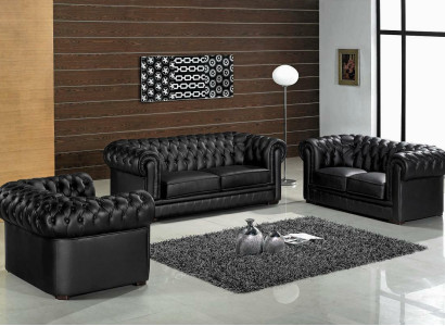 Sofa set Chesterfield Furniture Sofa Seater Set Sofa Upholstery Couch Leather