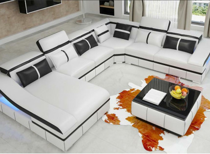 Luxury Corner Corner sofa U-shape Living landscape Sofa Couch Upholstery Suite Modern Sofas new