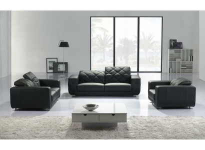 Leather sofa sofa set 3+2+1 seater set suite decorative upholstered sofa couch