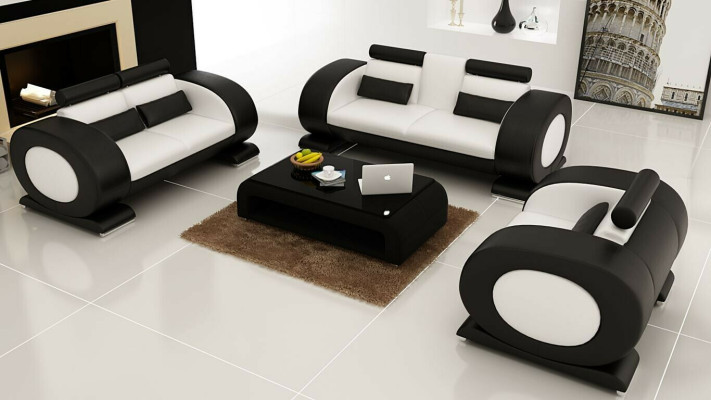 Sofa set leather sofa sofa couches set sofa upholstery couch 3-piece armchair seater