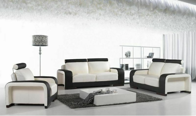 Sofa set Sets Set Design Sofas Upholstery Couches Leather 321 Seater