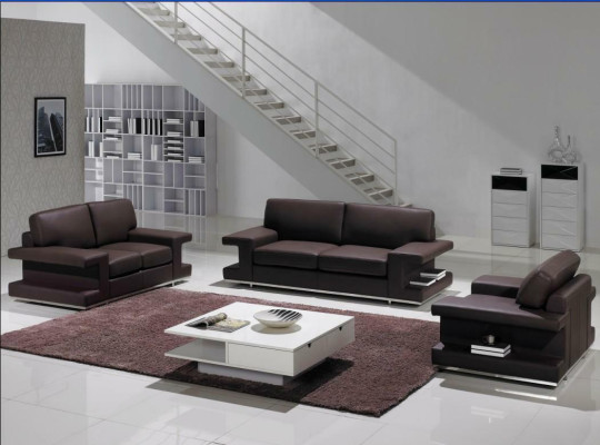 Leather sofa Living landscape 3+2+1 Seat Suite Design Couch Modern Sofa