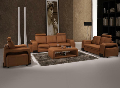 Leather sofa sofa set 3+2+1 seater decoration set suite upholstered sofa couch
