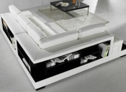 Living landscape Corner sofa L-shape Sofa Corner sofa Couch Suite Upholstery