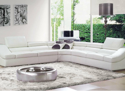 Corner suite Living landscape L-shape Sofa Corner sofa Corner sofa Couch Suite