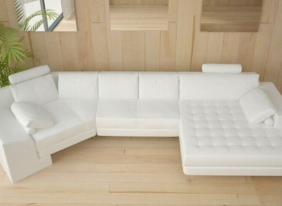 Designer Living room Corner sofa Couch Upholstery Seat Corner Garnitzur leather couches