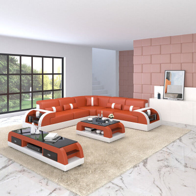 Designer Sofa Couch Upholstery Living landscape Corner sofa Corner sofa L-shape