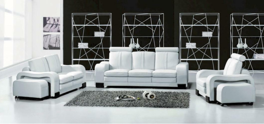 Sofa 3-seater leather sofa couch TV armchair upholstered sofa lounge sofa