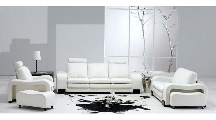 Sofa 3-seater leather sofa couch TV armchair upholstered sofa lounge sofa