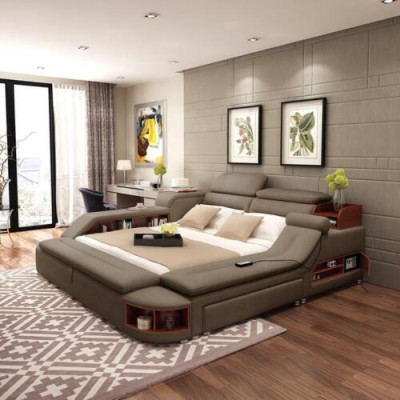 Exclusive Bed Design Upholstery Beds Shelf Save Safe Shelves Double