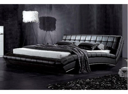 Bed Beds Upholstery Double Marriage Luxury Leather Modern Designer Bedroom