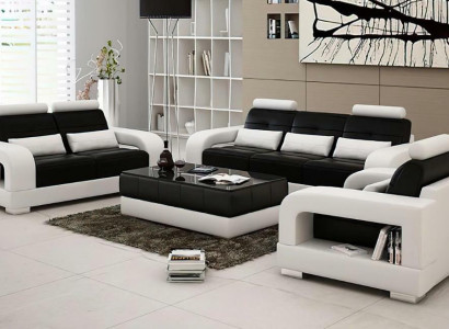 Leather Sofa Couch Sofa set 3+2 Suite Design Modern Sofa Seater Sets