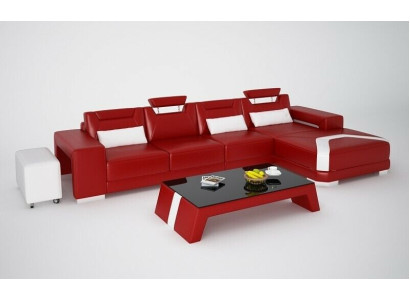 Suite Furniture Living room Complete Set 3pcs. Corner sofa sofa stool table