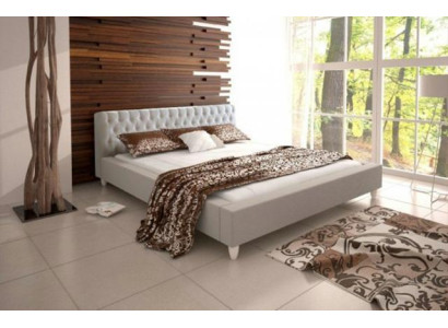 Bed Beds Double bed Bedroom Marriage Leather Upholstery Bed Double beds -GRENADA