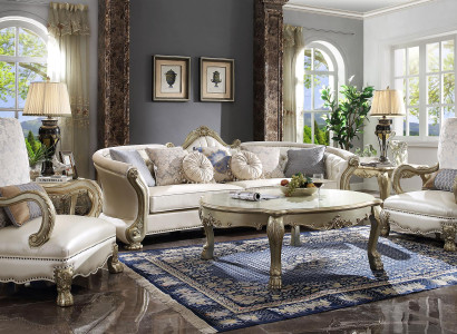 Sofa set Classic 4+1 Seat Sofa Upholstery Group Living landscape Couch