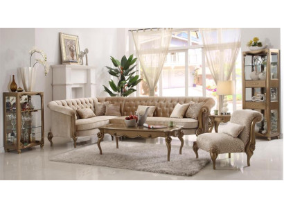 Corner sofa L-shape Sofa Couch Design Couches Upholstery Textile Sofa Suite Wood Sofas